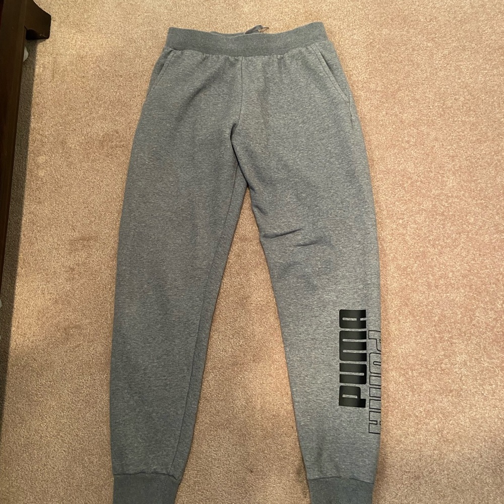 Men’s Puma Gray Sweatpants